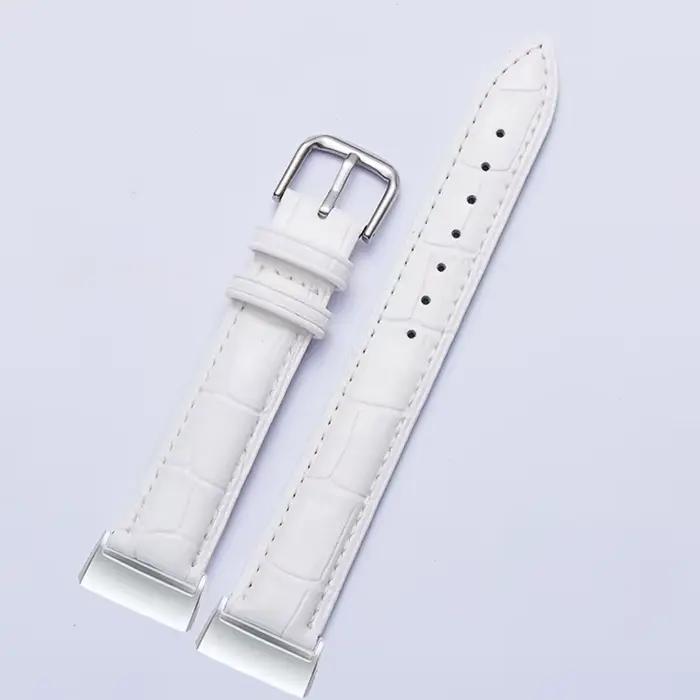 Bracelet en cuir de qualité supérieure pour Fitbit, bracelet de montre, anneau de bracelet, charge 3