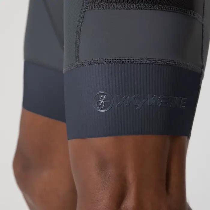 YKYWBIKE Short de cyclisme pour homme Coussin rembourré Antichoc VTT Route Vélo Collants courts Pant