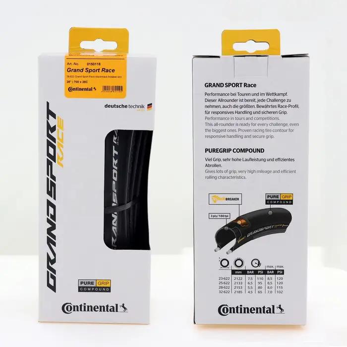 Pneu de vélo de route Continental Grand Sport pneu pliant de route 700x23c /700x25c/700x28c pneu mar