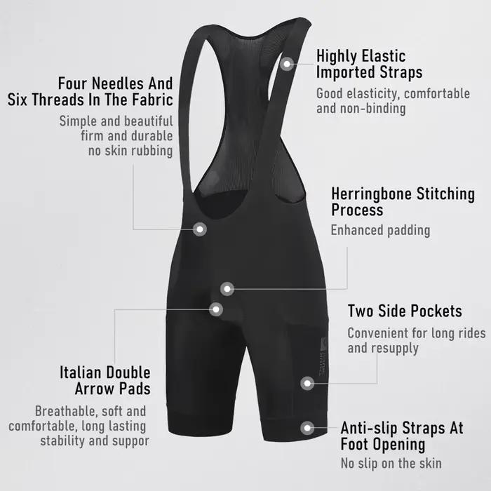 ThinkRider – cuissard de cyclisme pour hommes, avec coussinet belge, haut de gamme, respirant, moula