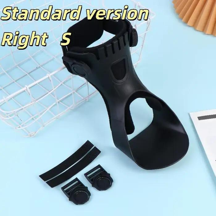 Orthèse de cheville pour pied tombant avec boucle réglable confortable pour la marche et la rééducat