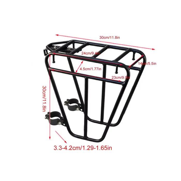 Porte-vélo avant Stable, porte-bagages de cyclisme pour la pêche, les Sports de Fitness, les voyages