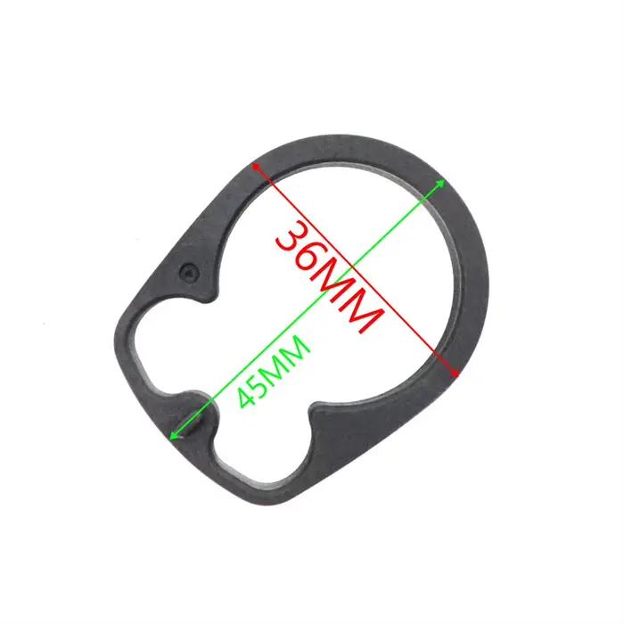 Entretoises de casque, fourche avant de vélo, rondelle de poignée intégrée, Tube de direction de vél