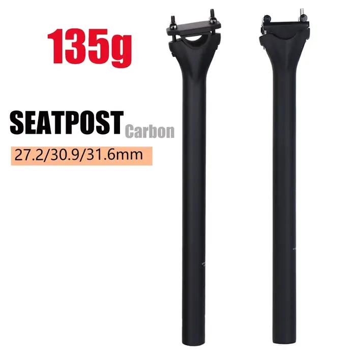 ELITAONE tige de selle de vélo en Fiber de carbone vtt/route tige de selle UD mat 27.2/30.9/31.6mm p