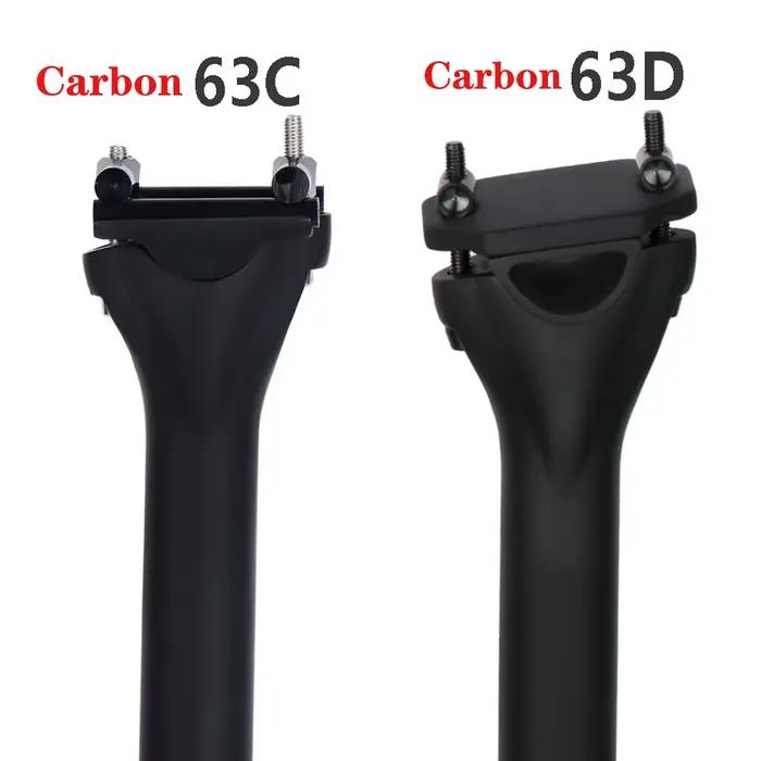ELITAONE tige de selle de vélo en Fiber de carbone vtt/route tige de selle UD mat 27.2/30.9/31.6mm p