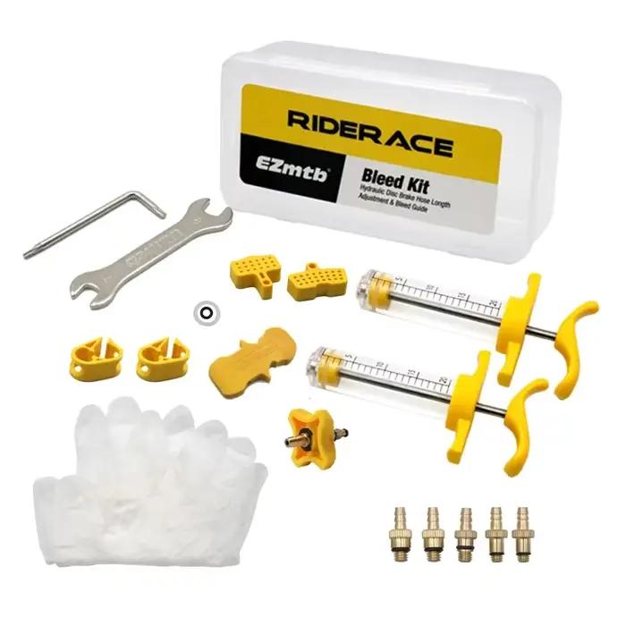 Kit de purge de frein à disque hydraulique de vélo pour AVID SRAM S4, Guide de Code de bord de purge