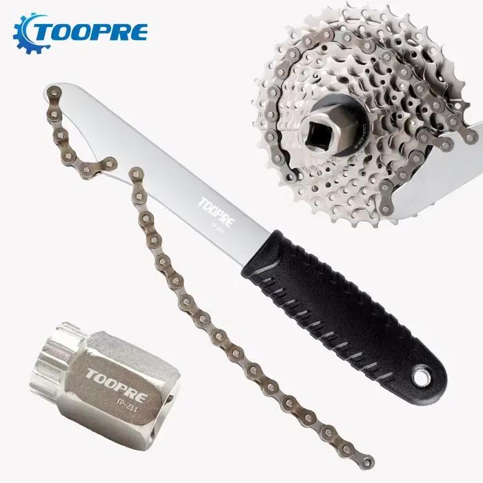 Outil de réparation de roue libre de vélo en acier, carte de VTT vtt, outils de retrait de chaîne de