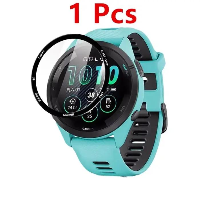 Pour Garmin Forerunner 158 165 245 255 255s 265 265s anti-rayures PM-3D couverture complète incurvée
