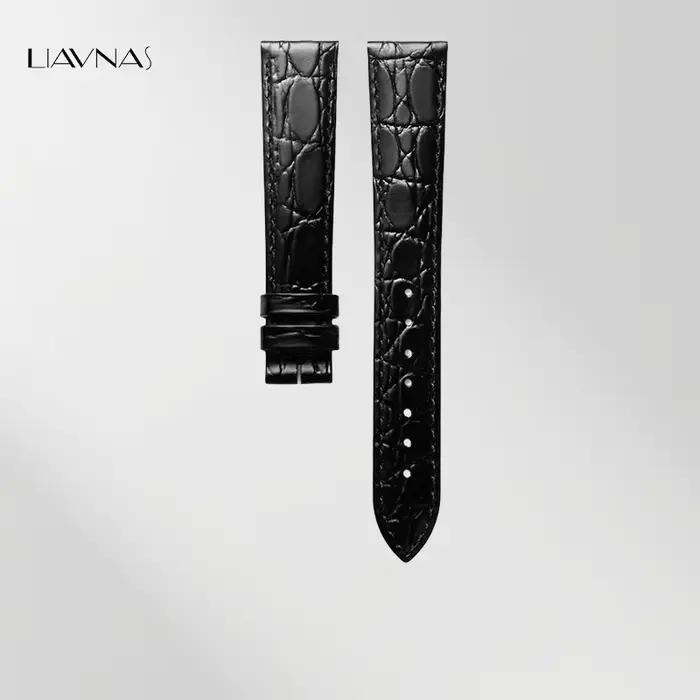 Bracelet de montre en cuir véritable pour accessoires Longines bracelets de montre bracelet à boucle