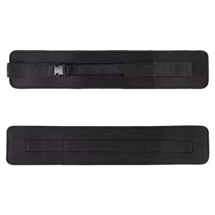 Accessoire d'exercice d'haltères : 1 ceinture de musculation pour poussée des hanches et pont de fes