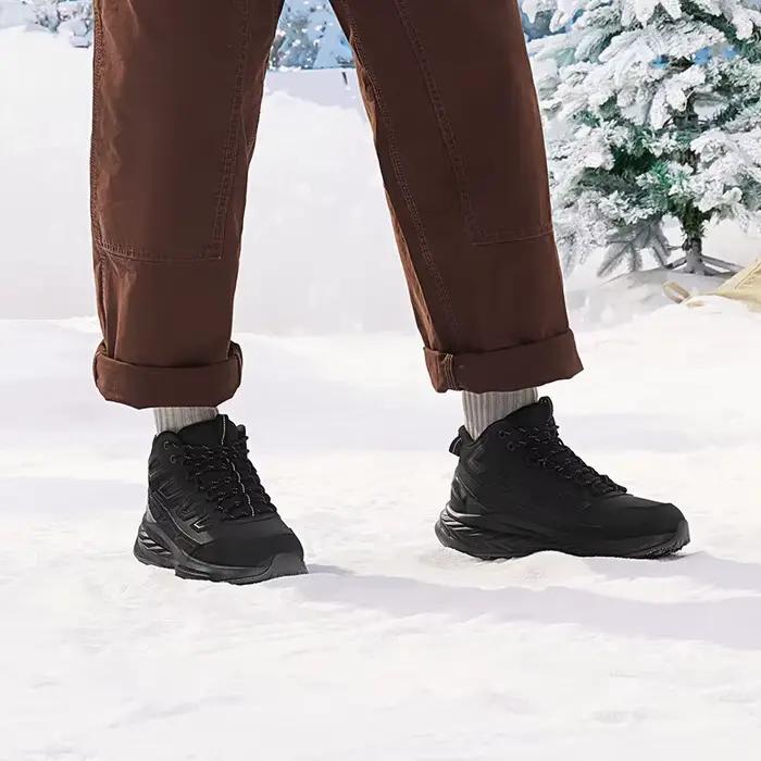 Leuven-Chaussures de course coordonnantes pour hommes, baskets pour hommes, velours, chaud, conforta