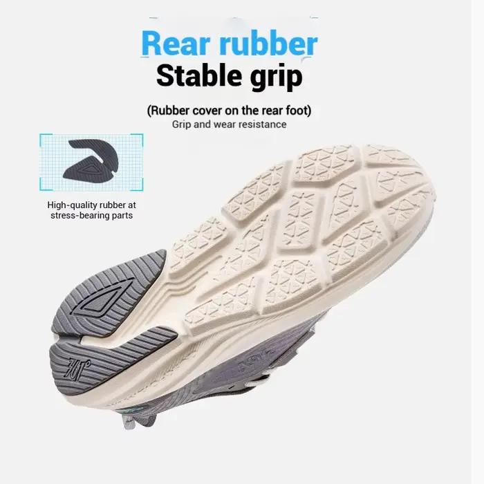 361 degrés hommes chaussures de course printemps nouvelle maille doux fond épais rebond décontracté