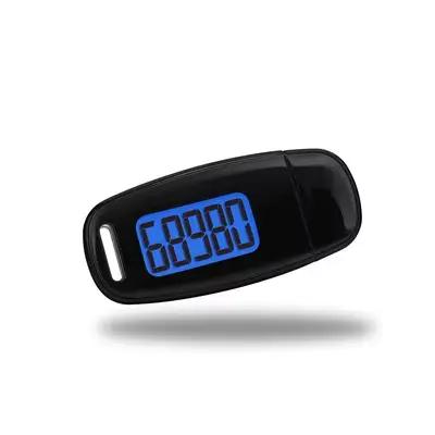 Podomètre 3D pour la marche, compteur de pas de marche simple, traqueur de pas aste USB avec rétroéc