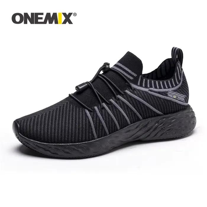 ONEMIX NOUVELLES Chaussures de course pour hommes, imperméables, respirantes, baskets d'entraînement