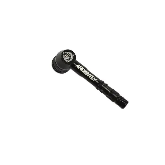 Adaptateur de roue à disque noir résistant à 90 degrés pour vélo de route et VTT, accessoire de cycl