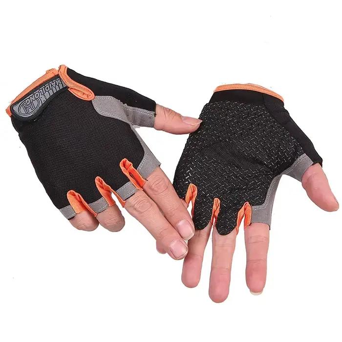 Gants de sport demi-doigt pour hommes et femmes