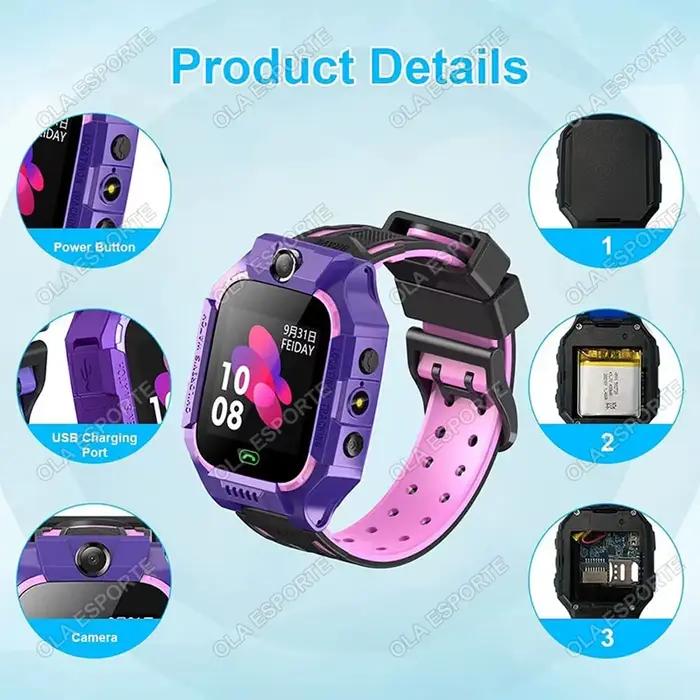 Nouvelle Montre Connectée GPS pour Enfants 2026 avec Carte SIM 2G