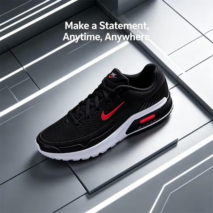 Chaussures de course Nike en polyester avec coussin d'air pour hommes respirant et antidérapantes pour débutants sur pelouse extérieure