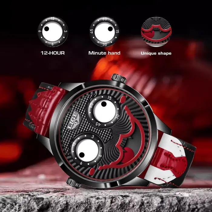 Montre LIGE Cool Joker pour homme
