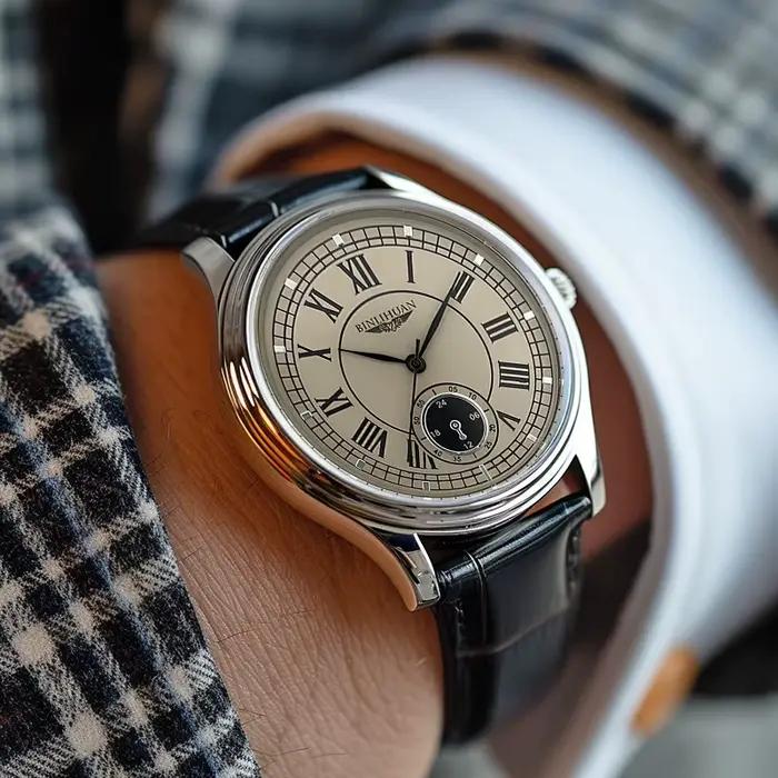 Montre pour homme, montre à quartz classique, élégante et décontractée