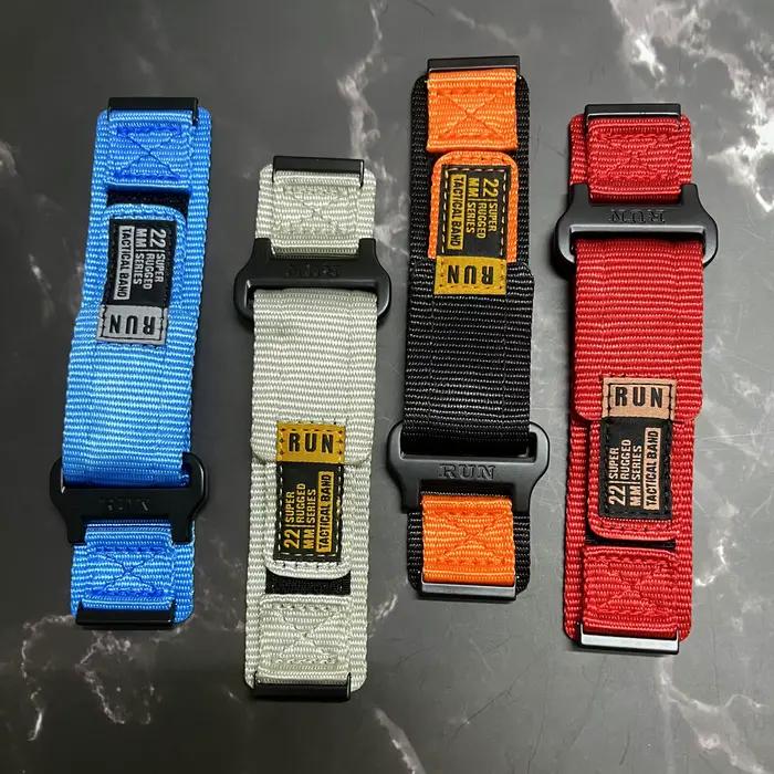 Suunto 24mm Bracelet à boucle en Nylon pour Suunto7/9/9baro/Spartan Sport