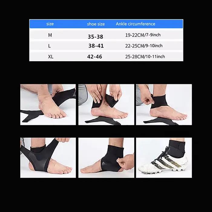 1 pièce Orthèse de cheville de sport à compression