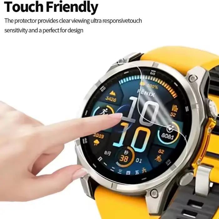 Film protecteur d'écran en hydrogel pour Garmin Fenix 8 51MM 47MM 43MM AMOLED