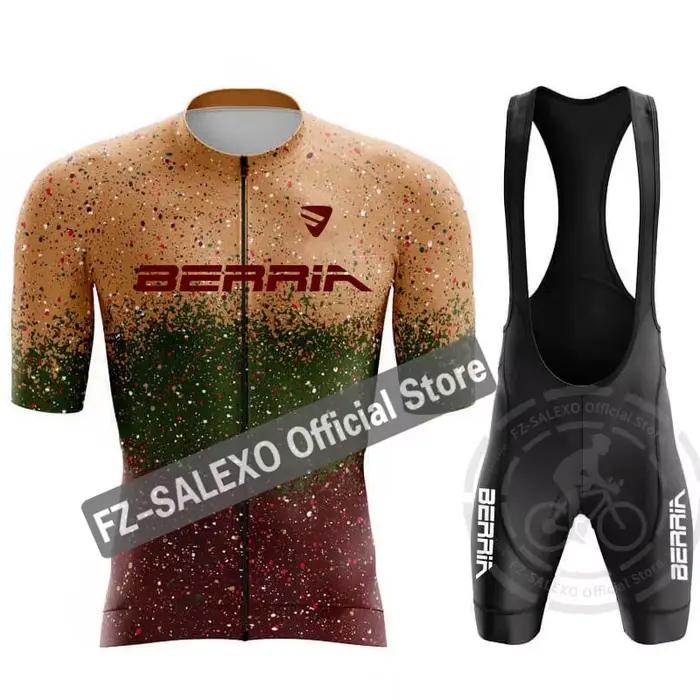 BERRIA ensemble de maillot de cyclisme 2024 été hommes Star Point vêtements