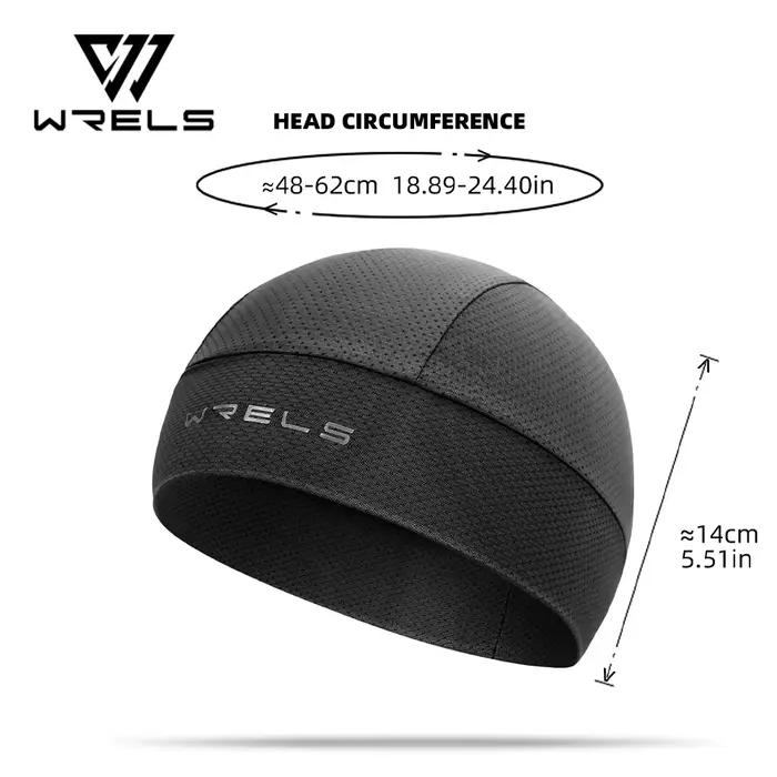 Casquette de cyclisme respirante évacuant l'humidité