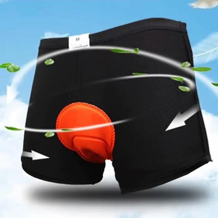 Sous-vêtements de cyclisme rembourrés 3D pour hommes et femmes