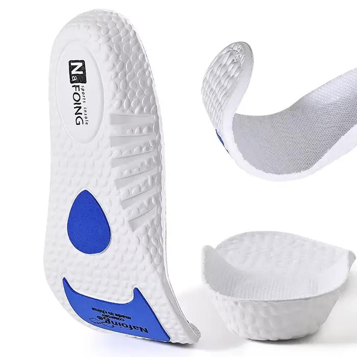 1 paire de semelles intérieures de sport, semelle intérieure élastique de course pour chaussures, Support de voûte plantaire, Absorption déodorante, semelles intérieures respirantes