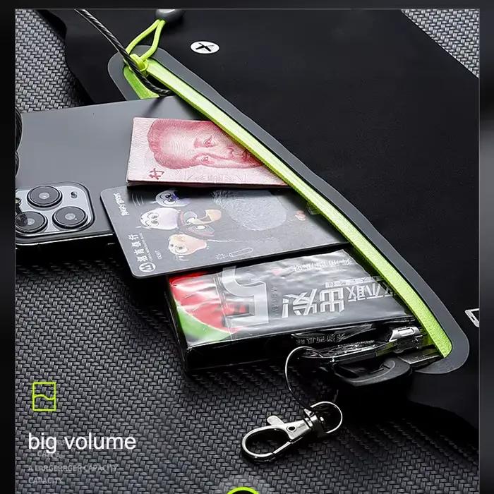 Sac de taille avec ceinture de course, sac banane de sport pour femmes et hommes, pochette étanche pour téléphone, sacs banane, accessoires de course