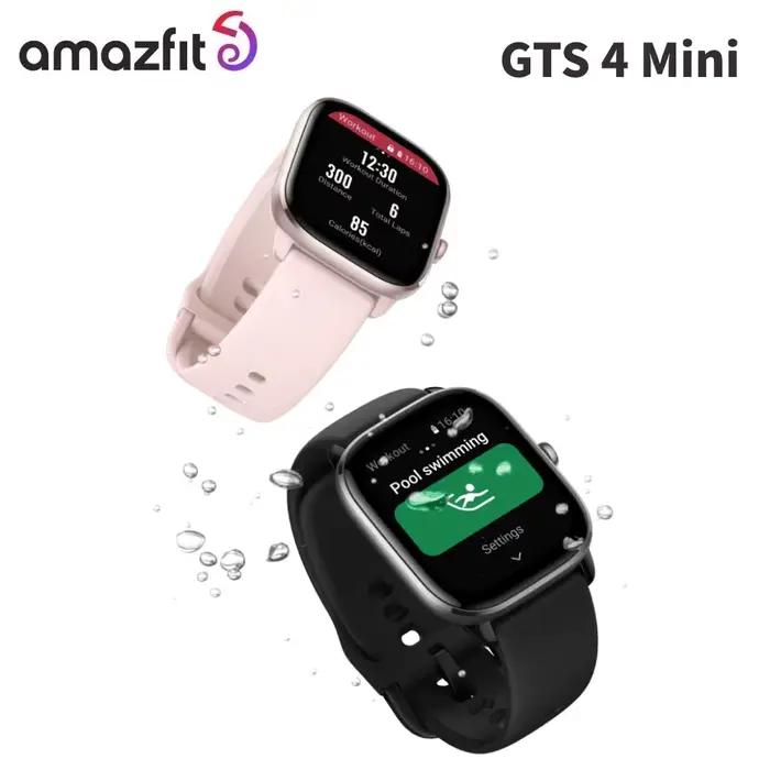 Smartwatch Amazfit GTS 4 Mini avec 120 Modes Sportifs et Suivi du Sommeil pour Hommes et Femmes Occasions Spéciales