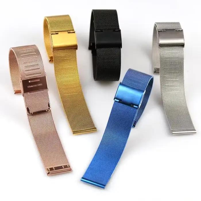 Sangle à boucle milanaise pour Garmin Venu 2 3/3S 2/2S, pour Garmin Vivoactive 3 4 5 Forerunner 745 965 158 645 255 265 245 SQ SQ2 Music