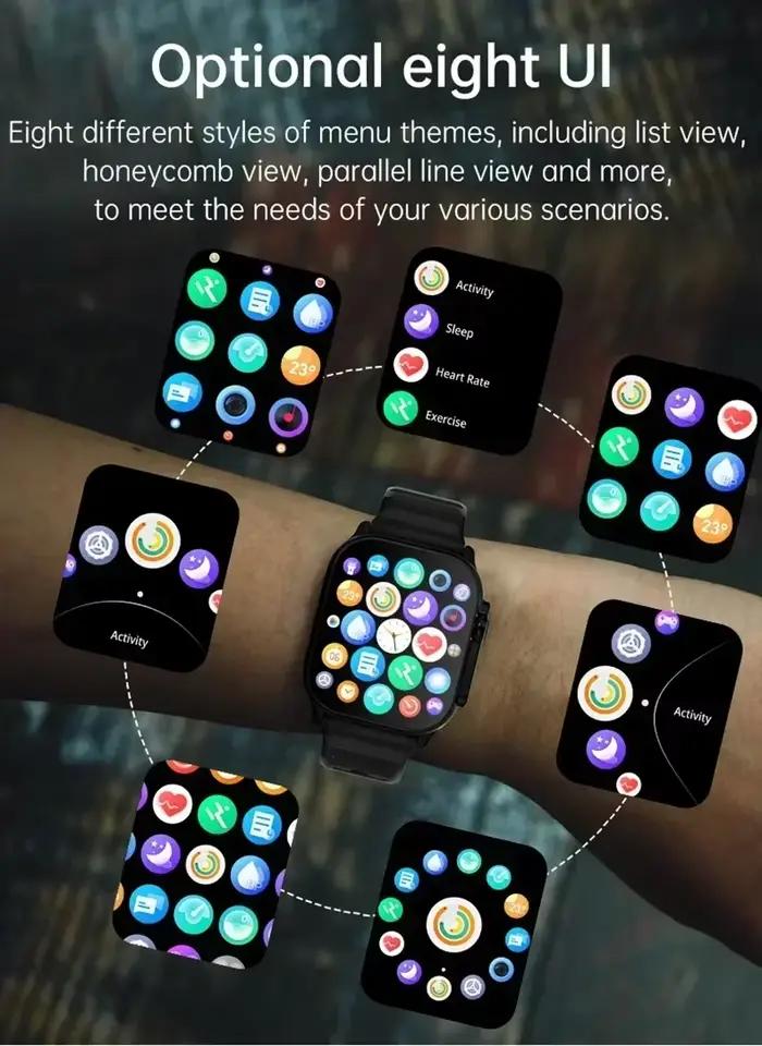 Nouvelle Montre Connectée 2026 Watch 10 Ultra 49mm avec NFC