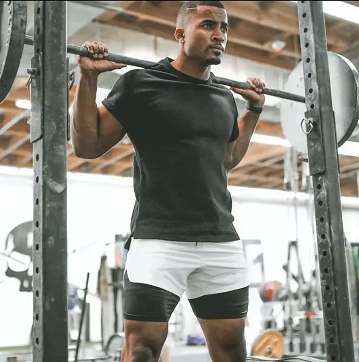 Nouveaux shorts de course pour hommes 2026, shorts de sport 2-en-1 à séchage rapide pour l'entraînement, la gym, le fitness et le jogging, pantalon court d'été pour hommes