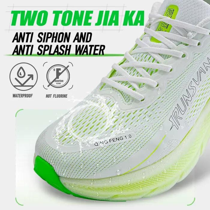 IRUNSVAN Nouvelles chaussures de course à pied en carbone pour marathon