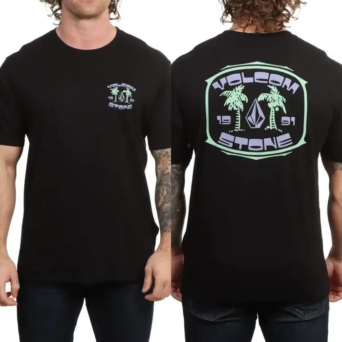 T-shirt de sport de plein air Volcom 2026 – Idéal pour les sorties quotidiennes – Style unisexe de luxe haut de gamme pour hommes et femmes