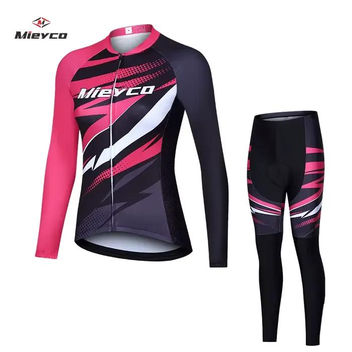 Vêtements de cyclisme pour femmes printemps automne combinaison de sport de plein air maillot de vélo de route tenues Roupas Femininas Acessórios Para Bicicletas