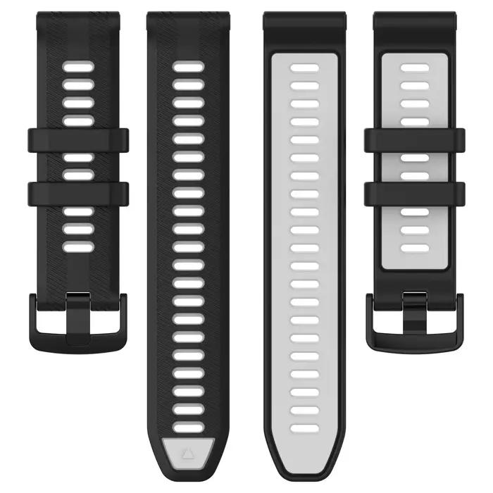 Bracelet en Silicone souple pour Garmin Forerunner 965 256 955 945 935 745 Fenix 5 6 7 pro saphir solaire EPIX instinct