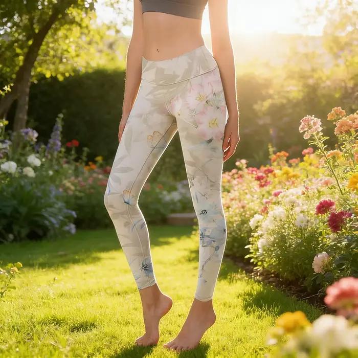 Leggings de yoga taille haute pour femme