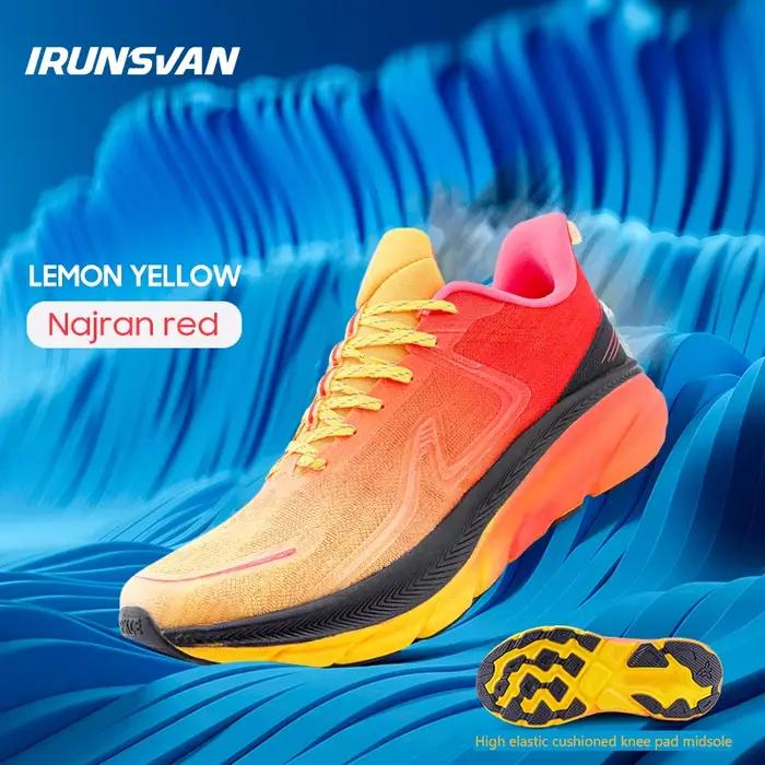 Chaussures de course IRUNSVAN 2026 coussin d'air pour hommes et femmes fitness saut exercice respirant multicolore pointures variées