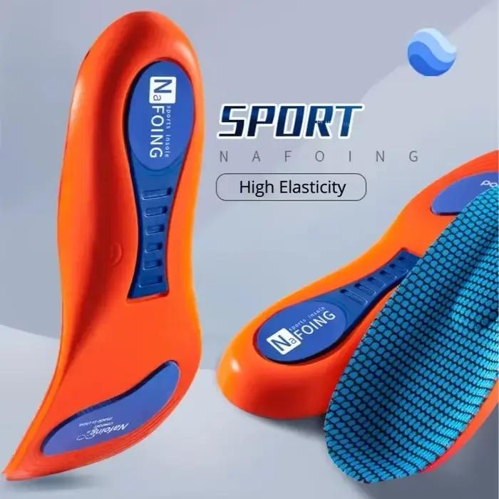 Semelles orthopédiques pour chaussures, semelles sport, absorption des chocs, désodorisantes, respirantes, coussinets de course pour hommes et femmes