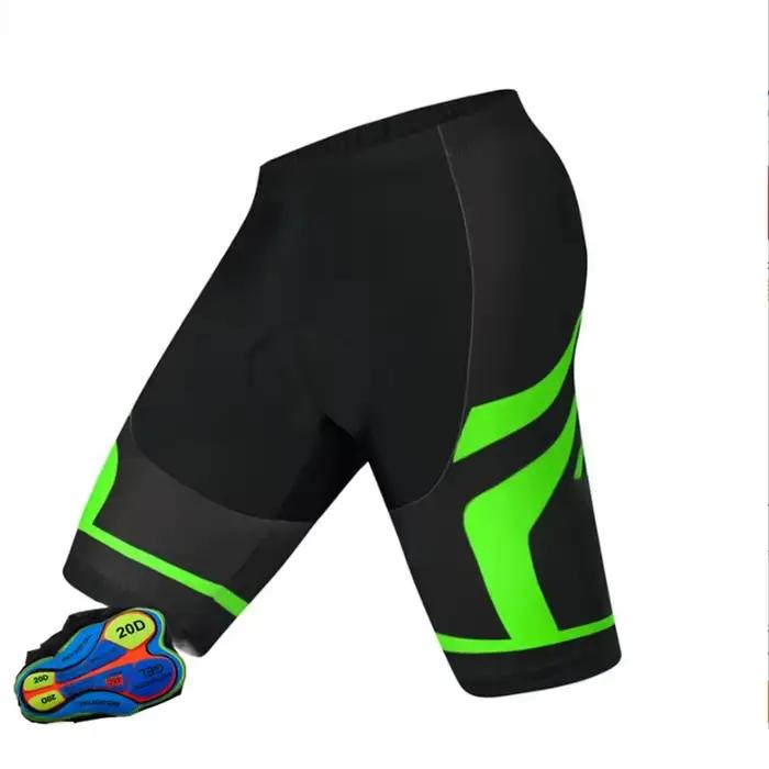 Pantalon de vélo rembourré en Gel 20D pour hommes