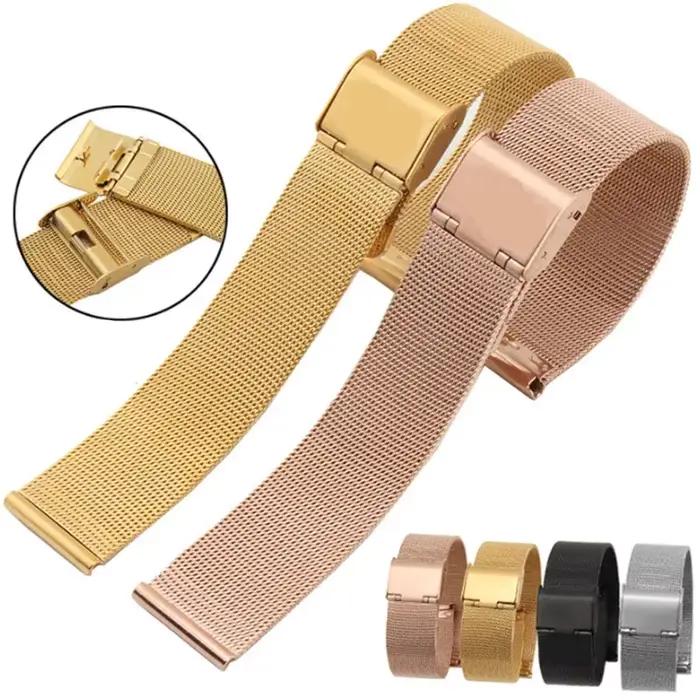 Sangle à boucle milanaise pour Garmin Venu 2 3/3S 2/2S, pour Garmin Vivoactive 3 4 5 Forerunner 745 965 158 645 255 265 245 SQ SQ2 Music