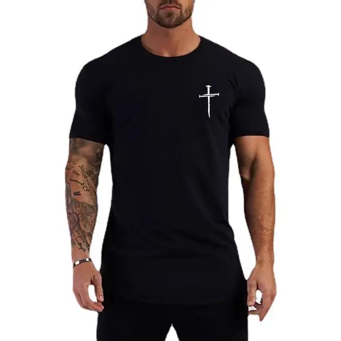 T-shirts de course imprimés pour hommes
