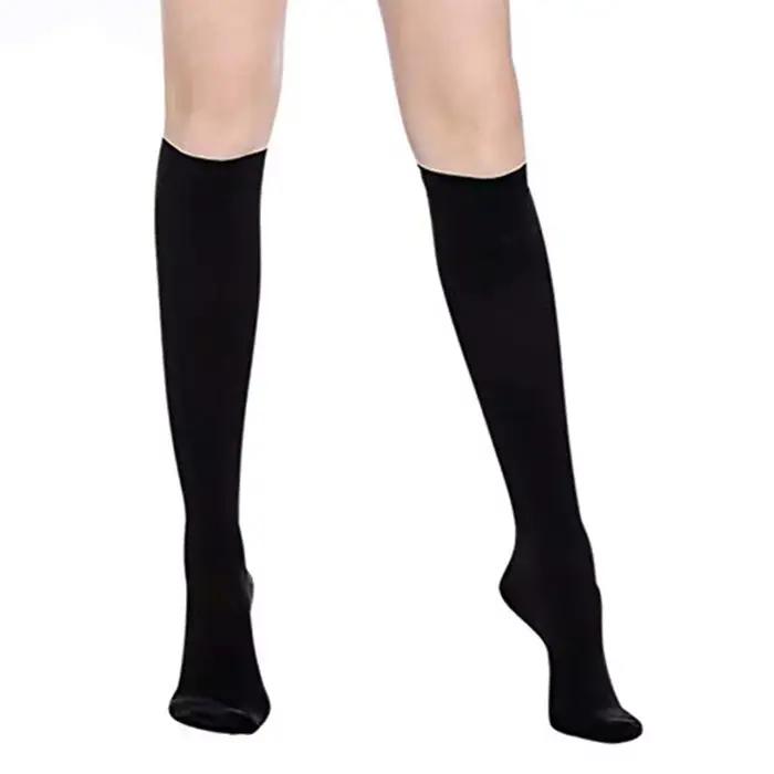 Chaussettes de compression pour le fitness, la course à pied, la randonnée, les sports, anti-fatigue, pour femmes et hommes, chaussettes de sport, bas de sport, mi-hautes, unisexes
