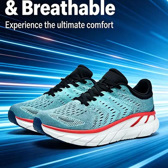 Chaussures de course et de marche sur route pour hommes | Confort maximal et rembourrage optimal | Durable et