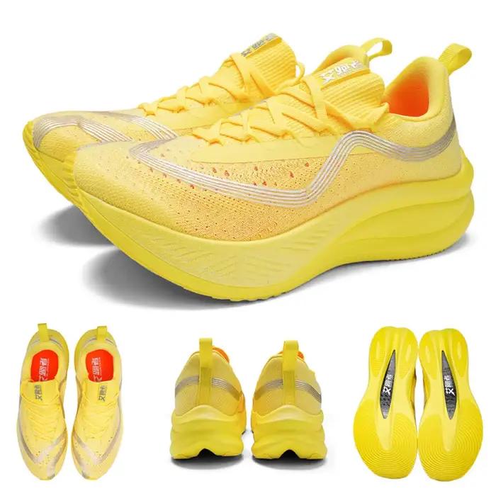 2025 IRUNSVAN Marathon chaussures carbone haute qualité respirant rebond-back amorti