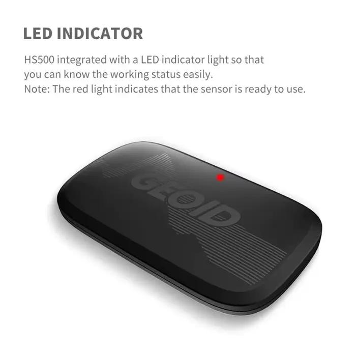 GEOID-Moniteur de fréquence cardiaque HS500, GPS, Bluetooth, capteur ANT, sangle de poitrine, ordinateur de cyclisme, capteur Wahoo Garmin, moniteur de sport